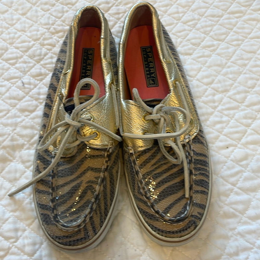 Sperry leopard print Top-Siders